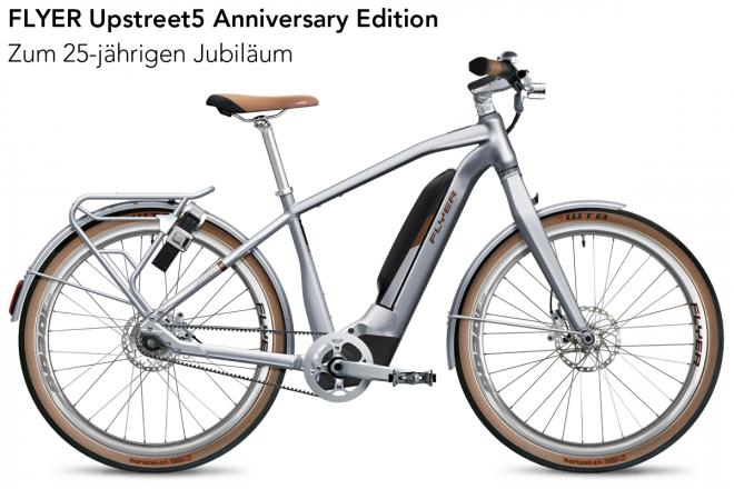 Flyer Upstreet5 Anniversary Edition - Limited to 1000 pieces! - Order now at Velo Winterthur