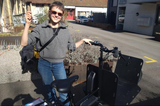 Cargobike kaufen bei Velo Winterthur : Riese & Müller Transporter