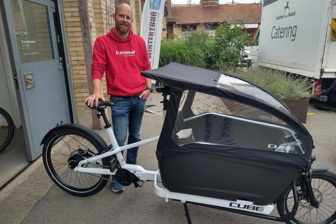 Cube Cargobike für Firma Heusser