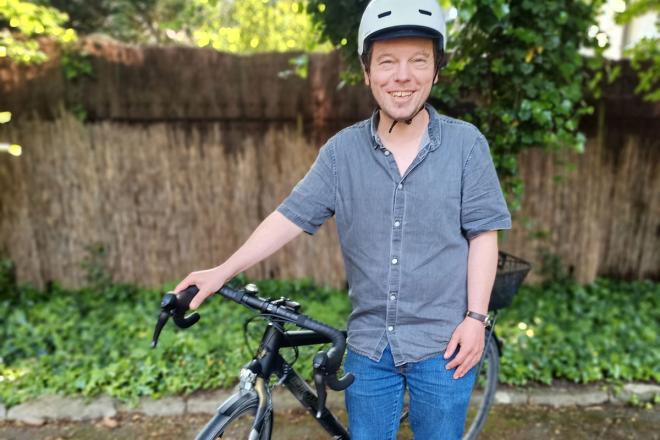 Florian und sein Gravelbike von Von Velo Winterthur