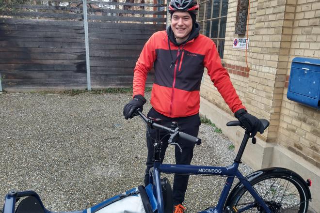 eBullitt Moondog - Ein glücklicher Cargobike-Käufer von Velo Winterthur