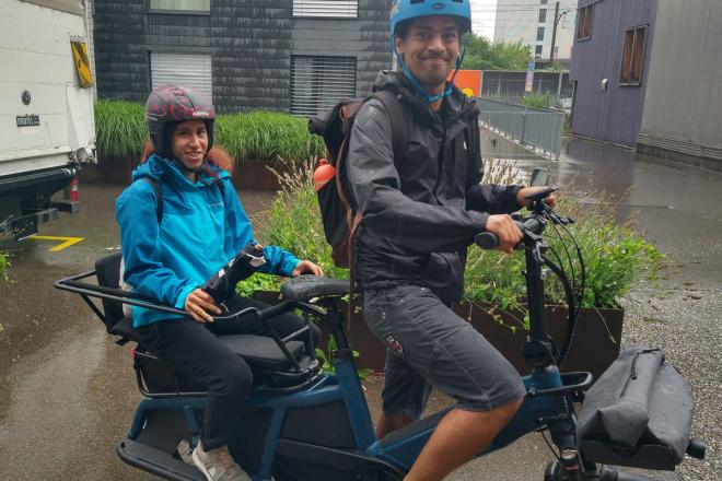 Das Multitinker von Riese & Müller ist das Velotaxi unserer Kunden