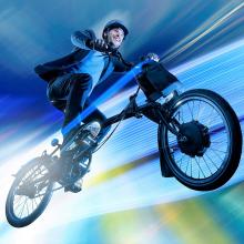 Brompton Electric at Velo Winterthur