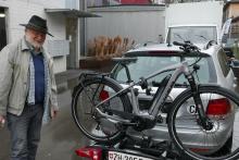 Ein glücklicher FLYER Upstreet5-Fahrer