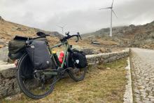 Gravelbike Bergamont Grandurance RD Elite am Gotthardpass