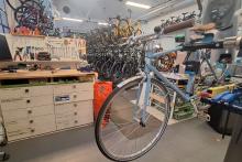 Das Velo Nr. 10000 von Velo Winterthur – In der Velowerkstatt zur Reparatur